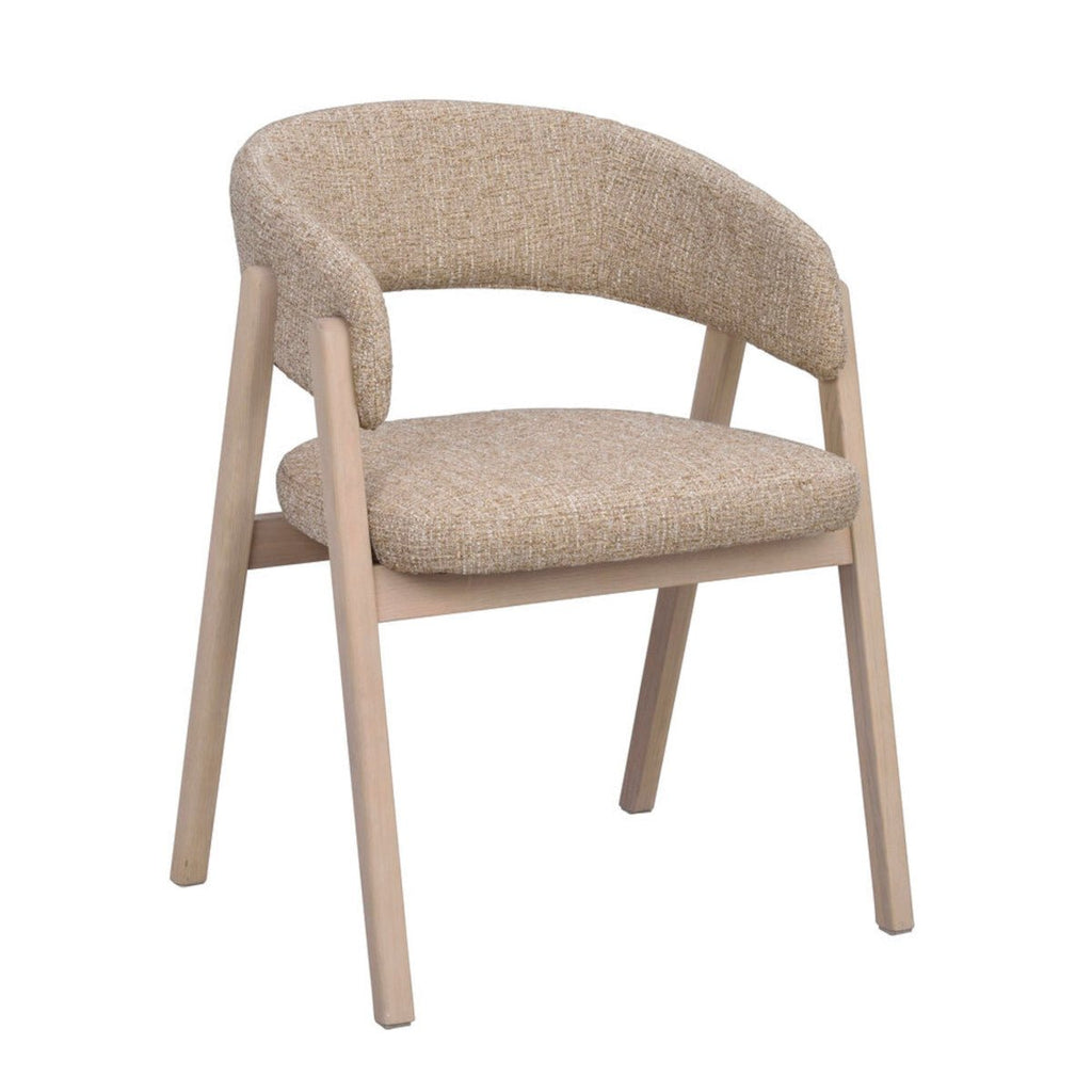 Barnaby Karmstol Mörkbeige/Vitpigmenterad Ek | Rowico Home | 7340233305859 | 120165 | Maessing Interiör