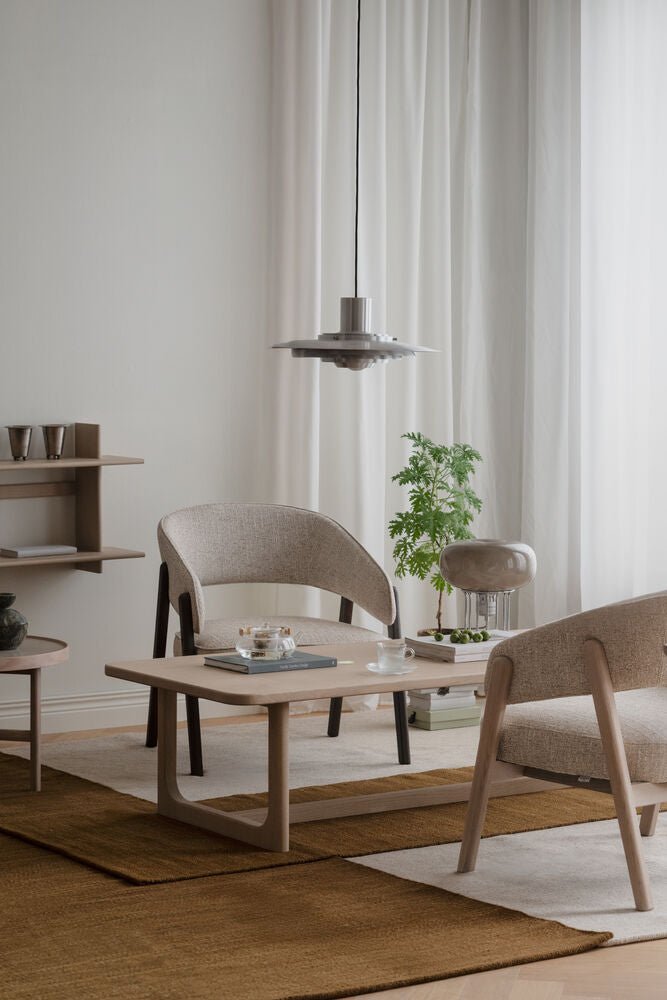 Barnaby Loungestol Ljusbeige/Brun Ek | Rowico Home | 7340233305811 | 120167 | Maessing Interiör