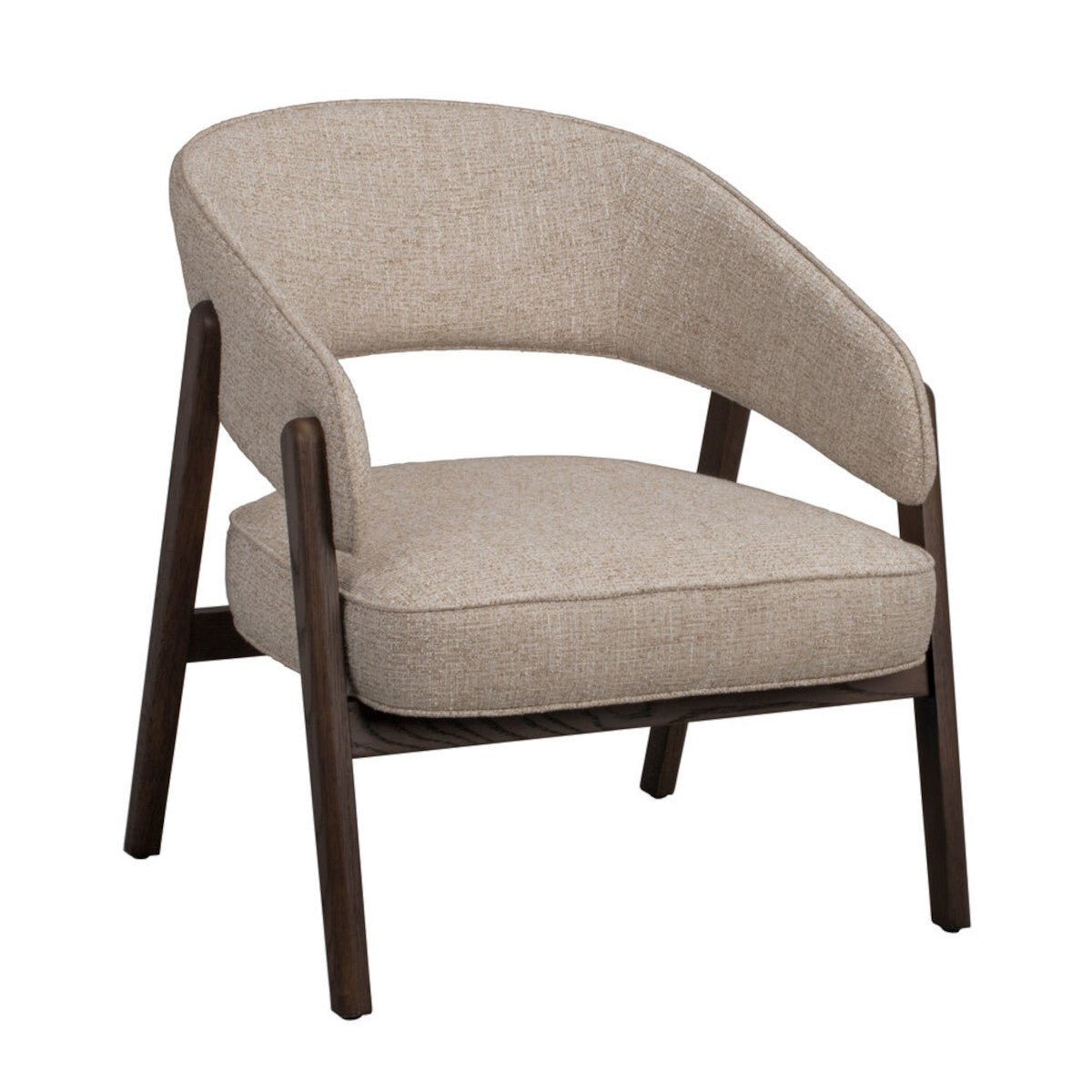 Barnaby Loungestol Ljusbeige/Brun Ek | Rowico Home | 7340233305811 | 120167 | Maessing Interiör