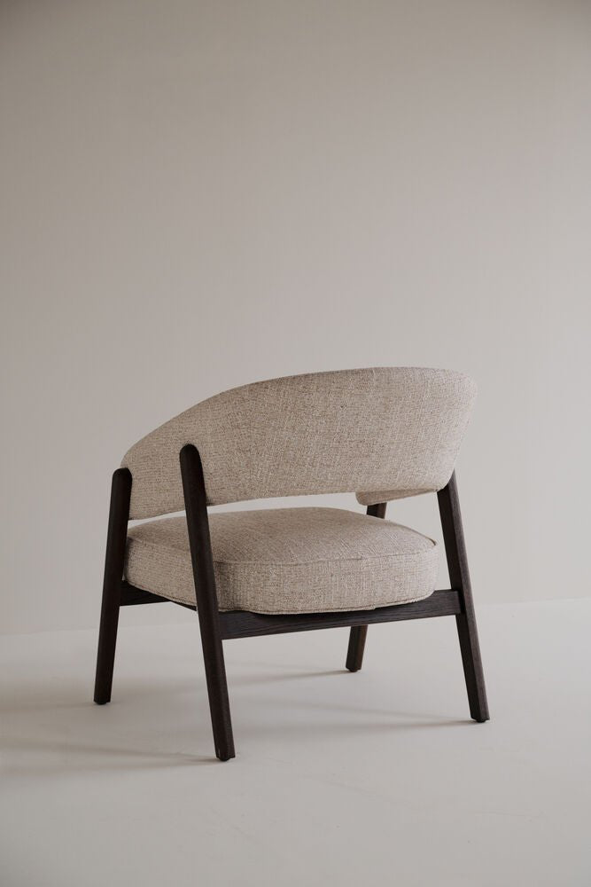 Barnaby Loungestol Ljusbeige/Brun Ek | Rowico Home | 7340233305811 | 120167 | Maessing Interiör