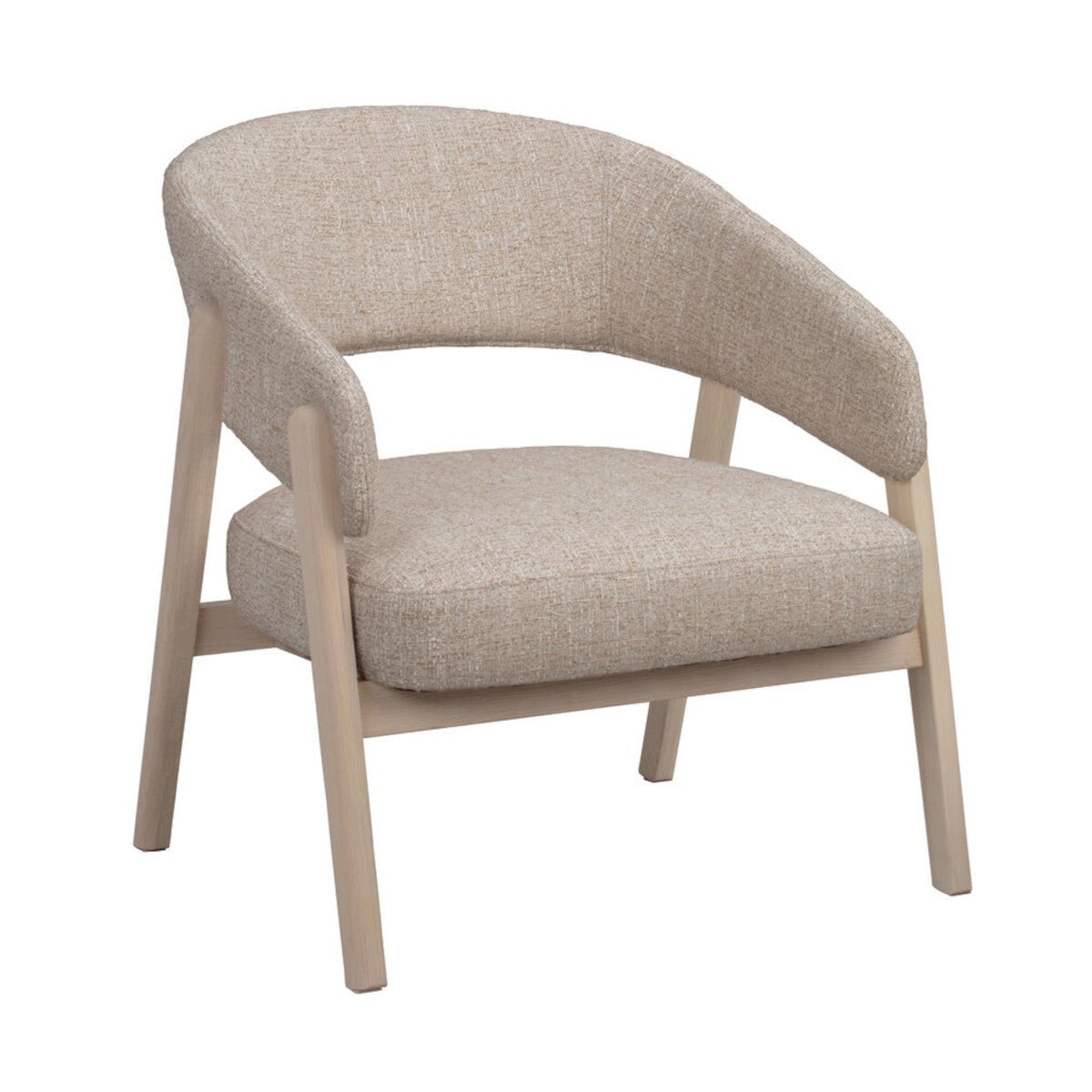 Barnaby Loungestol Ljusbeige/Vitpigmenterad Ek | Rowico Home | 7340233305828 | 120168 | Maessing Interiör