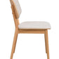 Barrett Stol Ljusbeige/Ek | Rowico Home | 7340233301967 | 121286 | Maessing Interiör