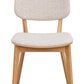 Barrett Stol Ljusbeige/Ek | Rowico Home | 7340233301967 | 121286 | Maessing Interiör
