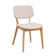 Barrett Stol Ljusbeige/Ek