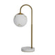 Bellagio Bordslampa 60 Mässing/Vit