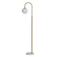 Bellagio Golvlampa 163 Mässing/Vit