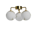Bellagio Plafond 3-lite Mässing/Vit | By Rydéns | 7391741013200 | 4202550-5000 | Maessing Interiör
