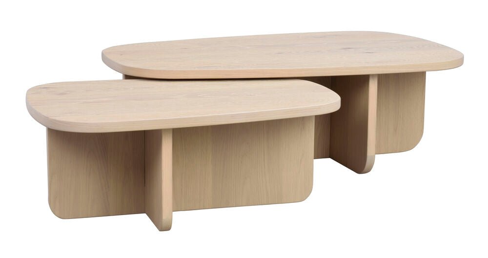 Billings Soffbord Vitpigmenterad Ek 118 | Rowico Home | 7340233303756 | 121042 | Maessing Interiör