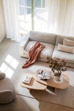 Billings Soffbord Vitpigmenterad Ek 118 | Rowico Home | 7340233303756 | 121042 | Maessing Interiör