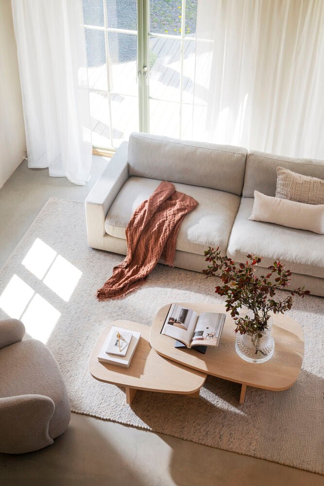 Billings Soffbord Vitpigmenterad Ek 118 | Rowico Home | 7340233303756 | 121042 | Maessing Interiör