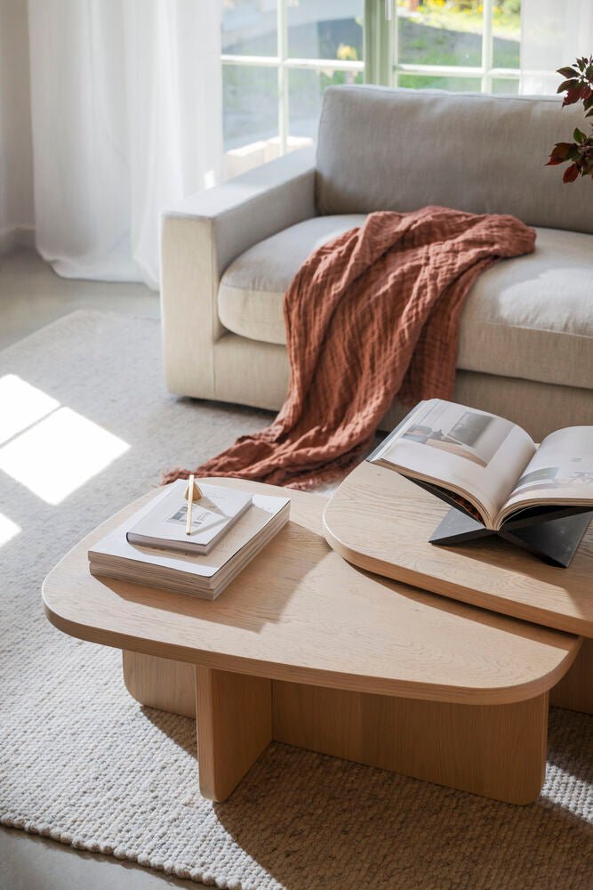 Billings Soffbord Vitpigmenterad Ek 89 | Rowico Home | 7340233303749 | 121040 | Maessing Interiör