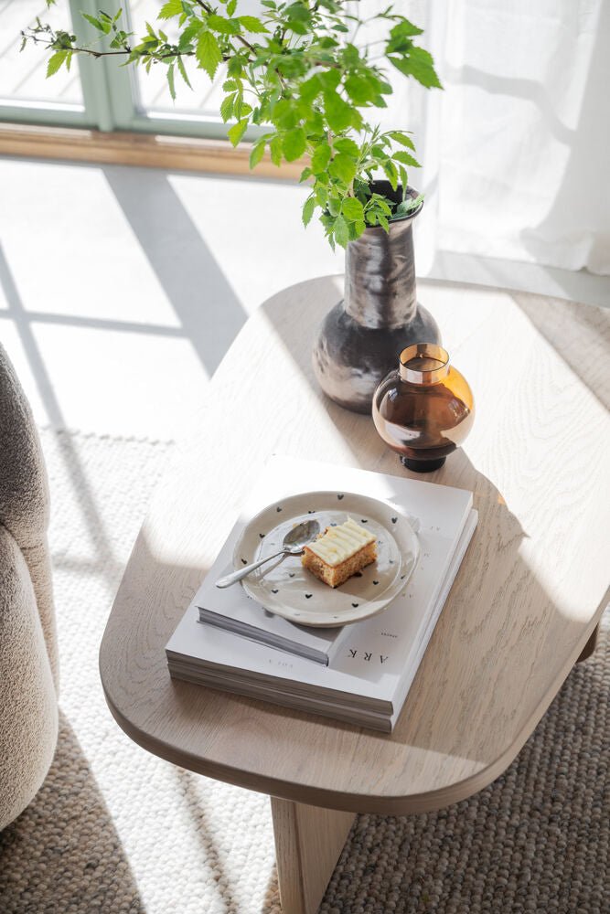 Billings Soffbord Vitpigmenterad Ek 89 | Rowico Home | 7340233303749 | 121040 | Maessing Interiör