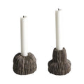 Bonnie Mini Ljusstake Brun 2 - pack | Mogihome | 7340007875847 | 104583 | Maessing Interiör