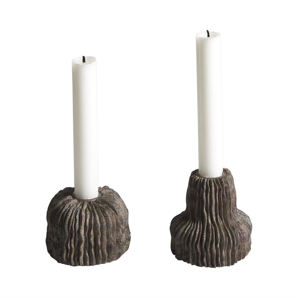 Bonnie Mini Ljusstake Brun 2 - pack | Mogihome | 7340007875847 | 104583 | Maessing Interiör