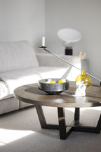 Boxford Soffbord Brun Ek Ø110 | Rowico Home | 7340126557082 | 121018 | Maessing Interiör