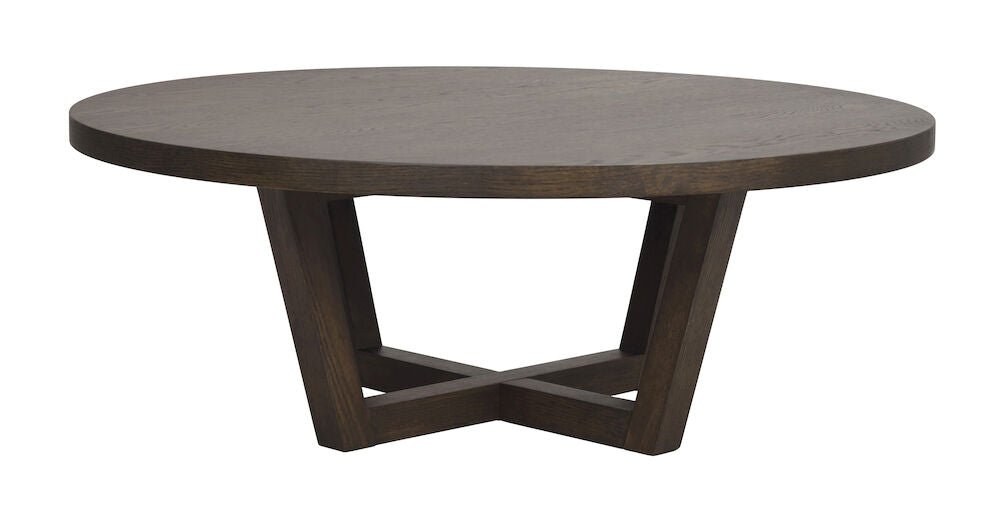 Boxford Soffbord Brun Ek Ø110 | Rowico Home | 7340126557082 | 121018 | Maessing Interiör