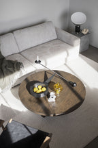 Boxford Soffbord Brun Ek Ø110 | Rowico Home | 7340126557082 | 121018 | Maessing Interiör