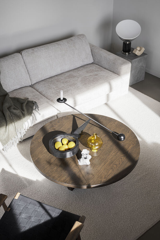 Boxford Soffbord Brun Ek Ø110 | Rowico Home | 7340126557082 | 121018 | Maessing Interiör