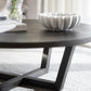 Boxford Soffbord Brun Ek Ø110 | Rowico Home | 7340126557082 | 121018 | Maessing Interiör