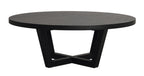 Boxford Soffbord Svart Ek Ø110 | Rowico Home | 7340126557099 | 121019 | Maessing Interiör