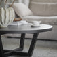 Boxford Soffbord Svart Ek Ø110 | Rowico Home | 7340126557099 | 121019 | Maessing Interiör