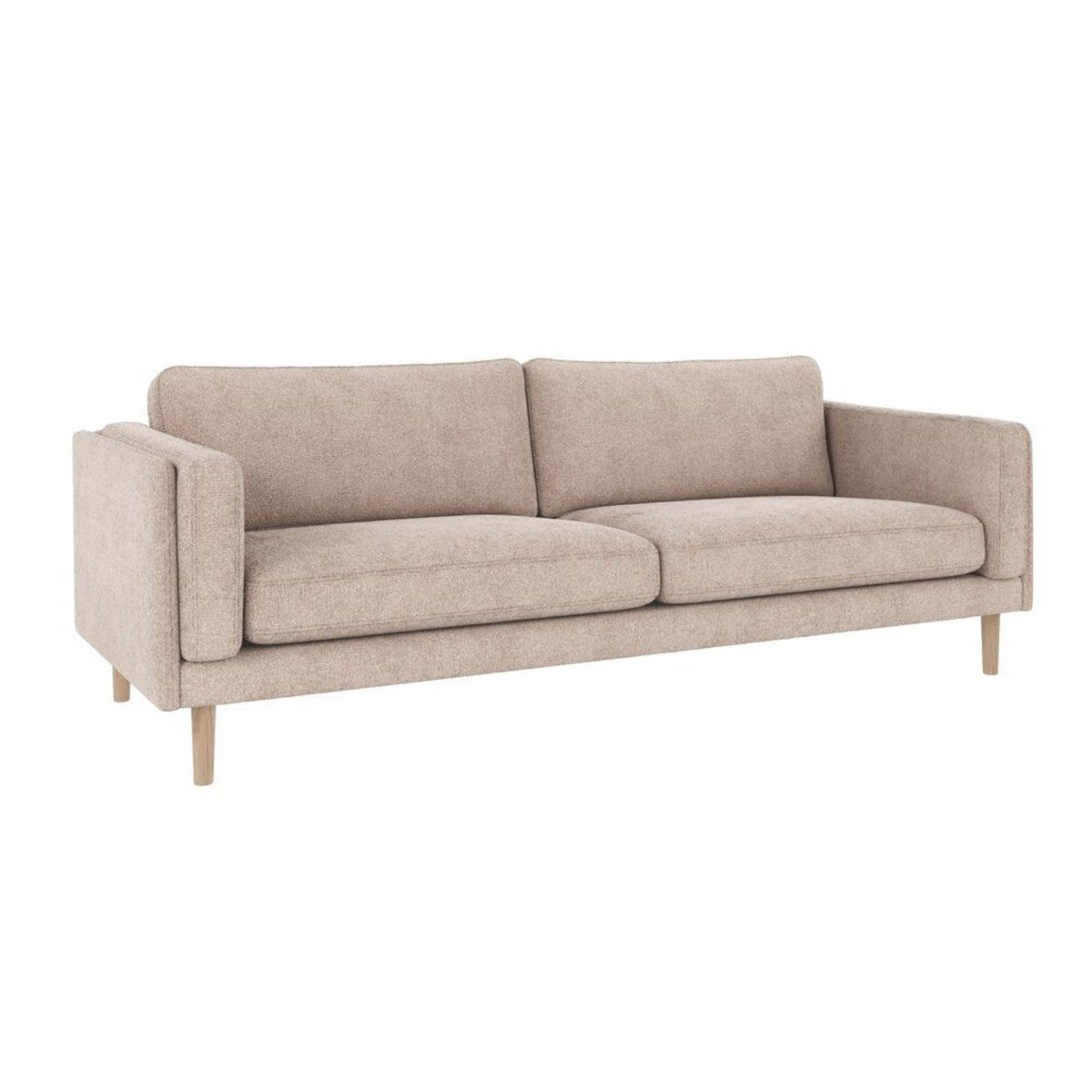 Braden Soffa 3-Sits Ljusbeige Greg 03/Vitpigment Ekben | Rowico Home | 7340126571897 | 123706 | Maessing Interiör