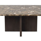 Brooksville Soffbord Brun Marmor/Brun Ek 90 | Rowico Home | 7340126554845 | 120790 | Maessing Interiör