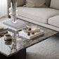 Brooksville Soffbord Brun Marmor/Brun Ek 90 | Rowico Home | 7340126554845 | 120790 | Maessing Interiör