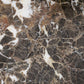 Brooksville Soffbord Brun Marmor/vitpigment Ek 90 | Rowico Home | 7340126554821 | 120788 | Maessing Interiör