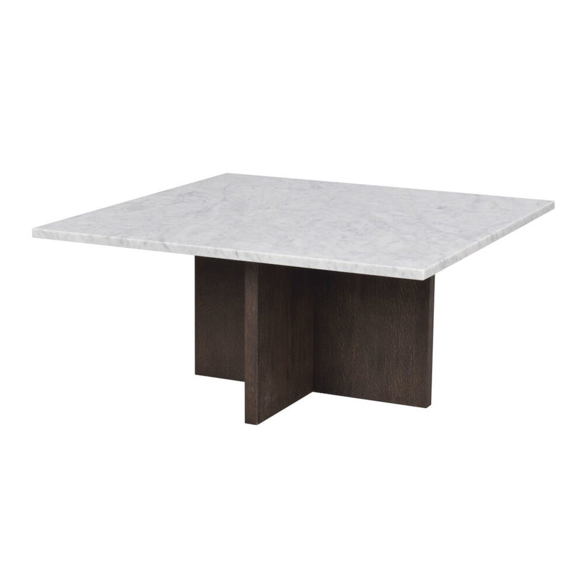 Brooksville Soffbord Vit Marmor/Brun Ek 90 | Rowico Home | 7340126554852 | 120791 | Maessing Interiör