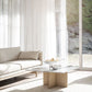 Brooksville Soffbord Vit Marmor/Vitpigmenterad Ek 90 | Rowico Home | 7340126554838 | 120789 | Maessing Interiör