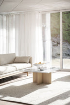 Brooksville Soffbord Vit Marmor/Vitpigmenterad Ek 90 | Rowico Home | 7340126554838 | 120789 | Maessing Interiör