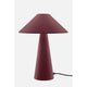 Cannes Bordslampa Burgundy