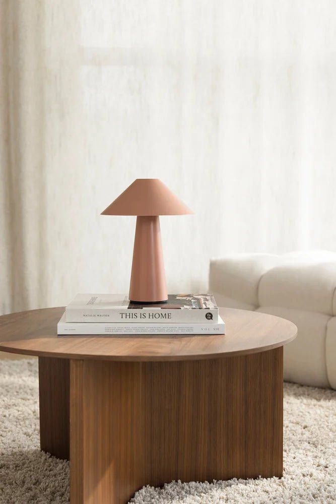 Cannes Portabel Bordslampa Rosa | Globen Lighting | 7319434935349 | 493534 | Maessing Interiör