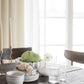 Carradale Matbord Brun Ek/Svarta V - ben Ø130 | Rowico Home | 7340126559925 | 121216 | Maessing Interiör