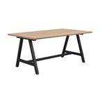 Carradale Matbord Ek/Svarta A - ben 170 | Rowico Home | 7340126557730 | 120887 | Maessing Interiör