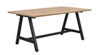 Carradale Matbord Ek/Svarta A - ben 170 | Rowico Home | 7340126557730 | 120887 | Maessing Interiör