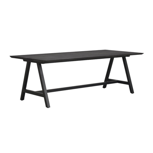 Carradale Matbord Svart Ek/Svarta A - ben 220 | Rowico Home | 7340126552643 | 120327 | Maessing Interiör