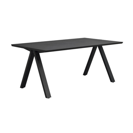 Carradale Matbord Svart Ek/Svarta V - ben 170 | Rowico Home | 7340126556290 | 120882 | Maessing Interiör
