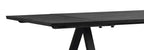 Carradale Matbord Svart Ek/Svarta V - ben 220 | Rowico Home | 7340126552629 | 120326 | Maessing Interiör