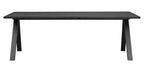 Carradale Matbord Svart Ek/Svarta V - ben 220 | Rowico Home | 7340126552629 | 120326 | Maessing Interiör