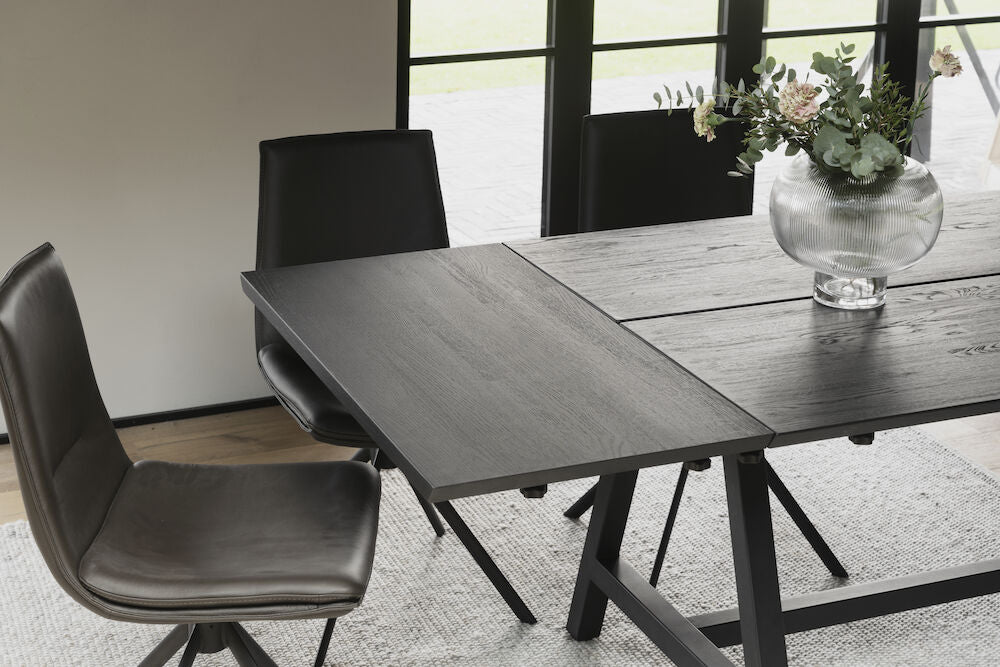 Carradale Tilläggsskiva Svart Ek 50 | Rowico Home | 7340126552681 | 120317 | Maessing Interiör