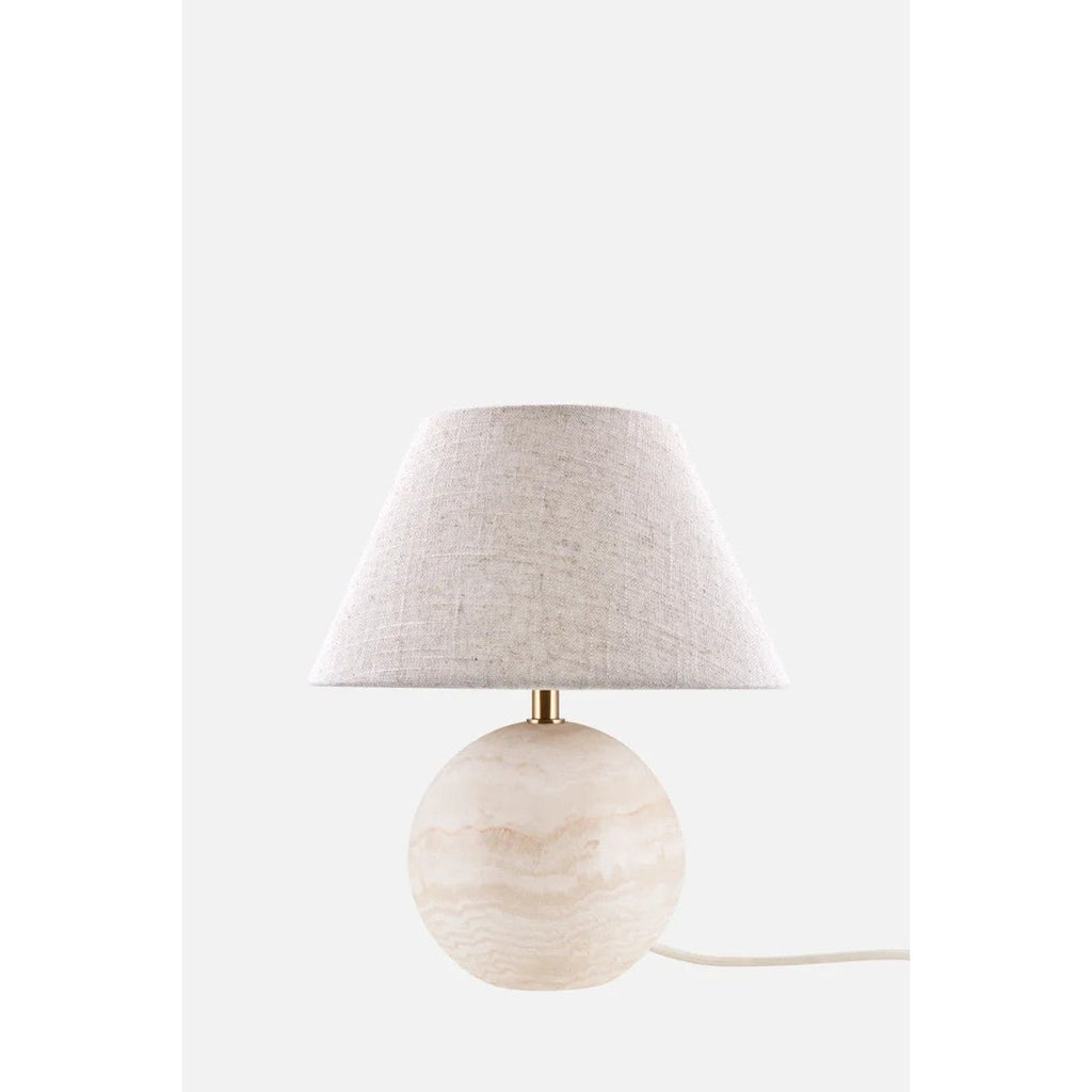 Castello 24 Bordslampa Travertin/Beige | Globen Lighting | 7319435122021 | 512202 | Maessing Interiör