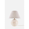 Castello 24 Bordslampa Travertin/Beige | Globen Lighting | 7319435122021 | 512202 | Maessing Interiör