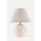 Castello 35 Bordslampa Travertin/Beige | Globen Lighting | 7319435223025 | 522302 | Maessing Interiör