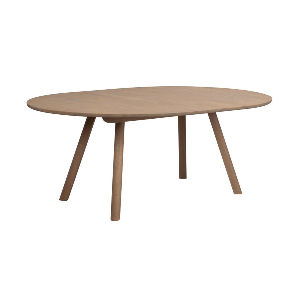 Clapperton Matbord Ø140 Sandfärgad Ek | Rowico Home | 7340233307525 | 128183 | Maessing Interiör
