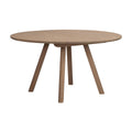 Clapperton Matbord Ø140 Sandfärgad Ek | Rowico Home | 7340233307525 | 128183 | Maessing Interiör