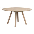 Clapperton Matbord Ø140 Vitpigmenterad Ek | Rowico Home | 7340233307501 | 128163 | Maessing Interiör