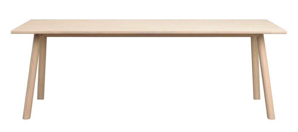 Clapperton Matbord Vitpigmenterad Ek 220 | Rowico Home | 7340233303961 | 128160 | Maessing Interiör