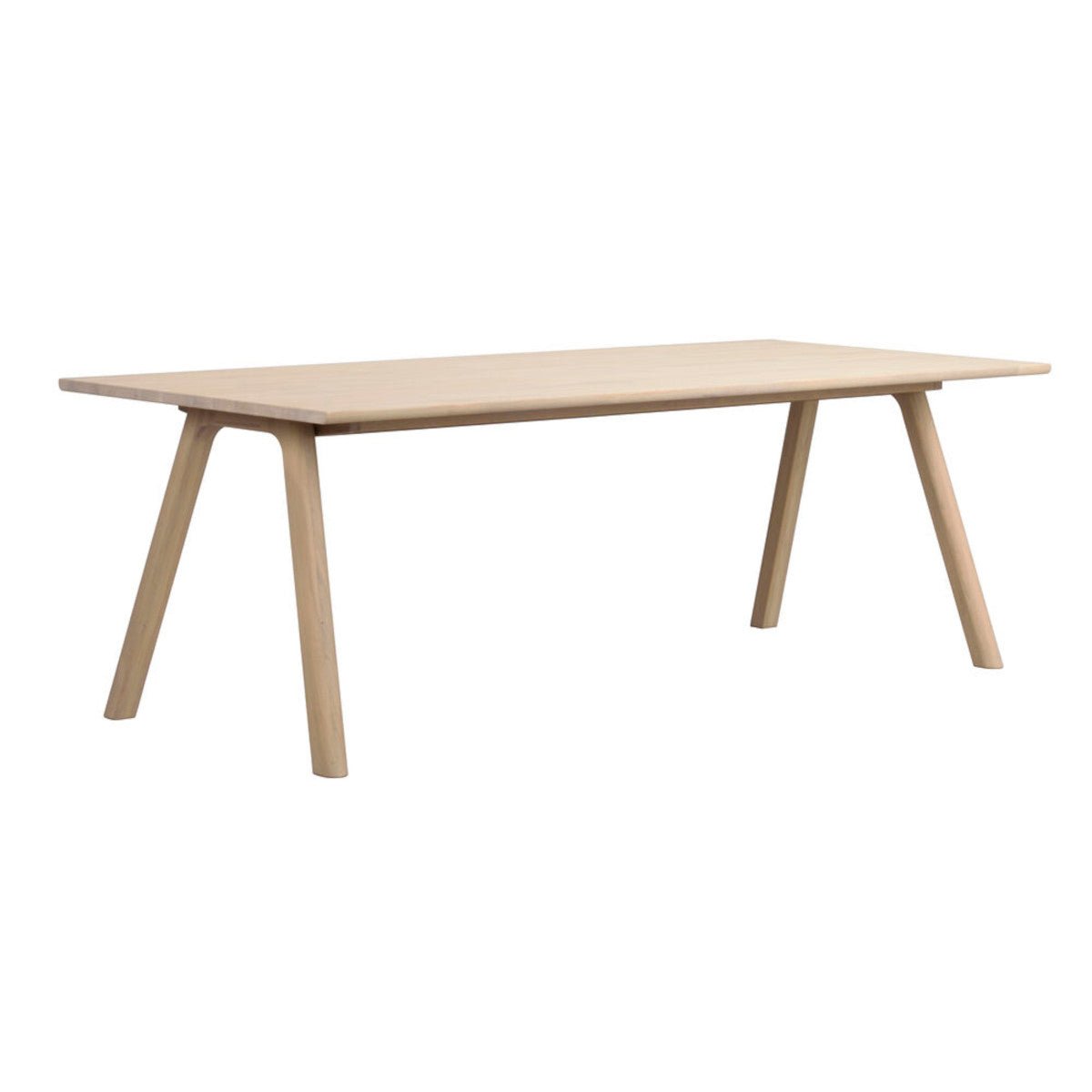 Clapperton Matbord Vitpigmenterad Ek 220 | Rowico Home | 7340233303961 | 128160 | Maessing Interiör